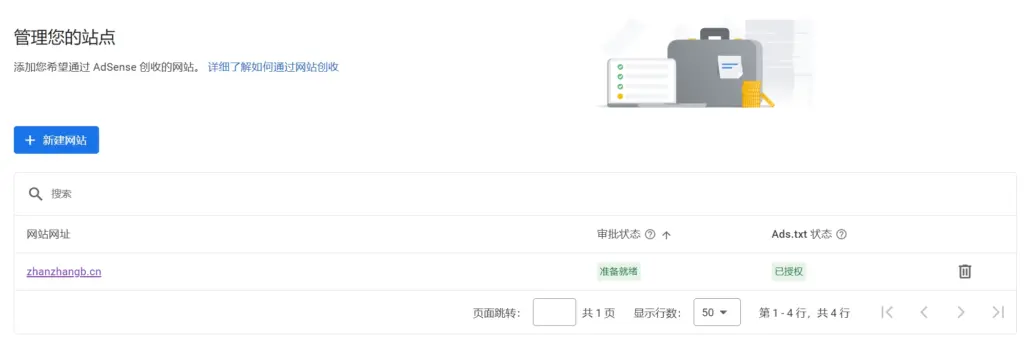 AdSense 广告联盟管理后台