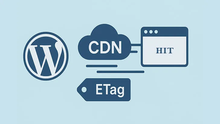 正确配置 ETag 与 Cache-Control，提升 WordPress CDN 命中率