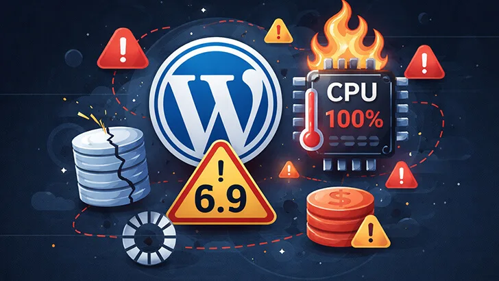 WordPress 6.9 “性能门”事件复盘：CPU 100% 与数据库暴涨的真相