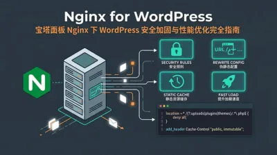 宝塔面板 Nginx 环境下 WordPress 安全加固与性能优化指南